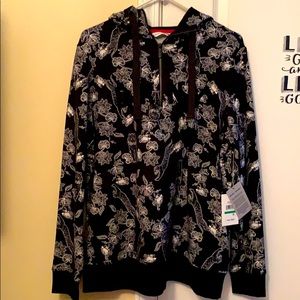 NWT DKNY SPORT HALF ZIP HOODIE